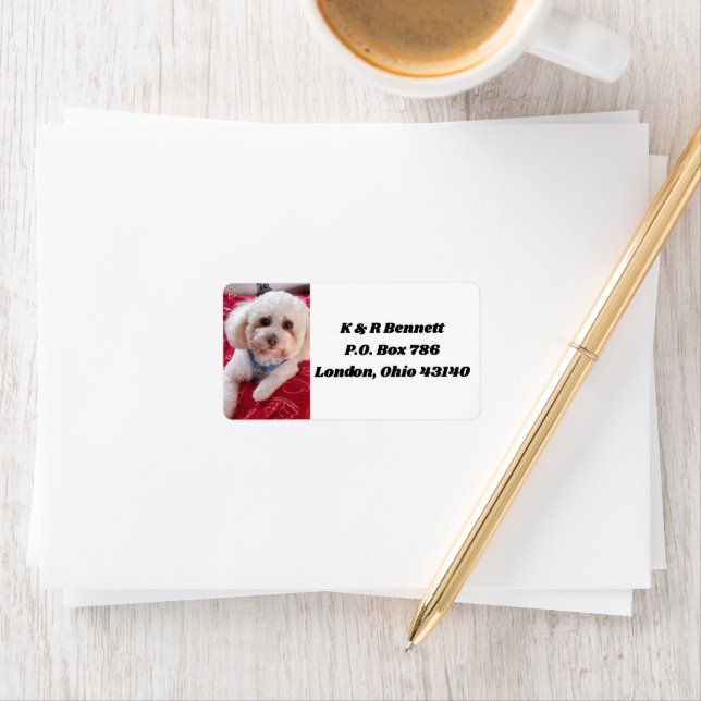 Love My Poodle Address Labels (Insitu)