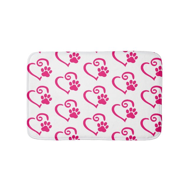 Love my puppy bathmat (Front)