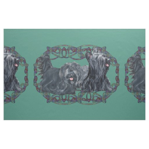 Love My Skye Terrier Fabric