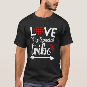 Love My Special Tribe First Day Of School Back To  T-Shirt