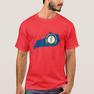 Love My State Kentucky Map Hometown Oversized T-Shirt