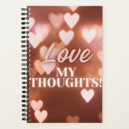 Love My Thoughts JournalDevotional Notebook