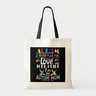 Love My Tour Guide I'm An Autism Mom Autism Tote Bag