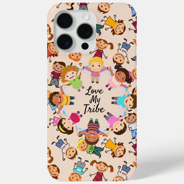 Love My Tribe Case iPhone Case (Back)