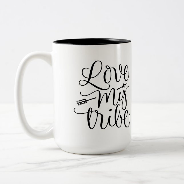 Love My Tribe Cup Design (Left)