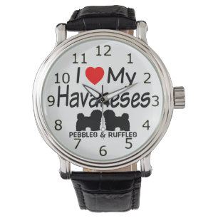 Love My TWO Havanese Dogs Watch