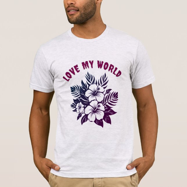 LOVE MY WORLD_ZEEK CLASSIC T-Shirt (Front)