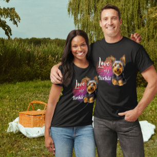 Love my Yorkie Unisex Tshirt