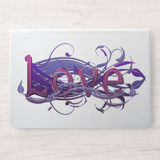Love n Vines HP Laptop Skin (Front)