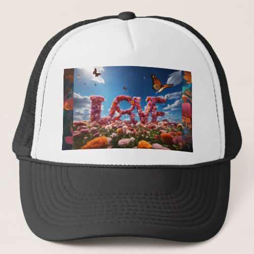 Love Naam Design Kyap is a unique and personalized Trucker Hat