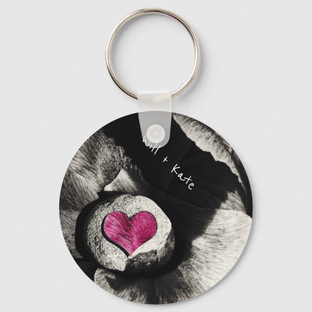 Love Names & Hearth of Stone (Together + Forever) Keychain (Front)