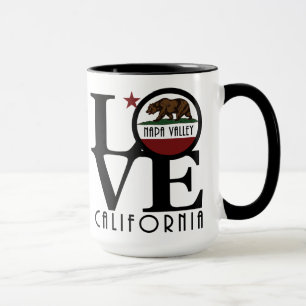 LOVE Napa Valley California 15oz Mug