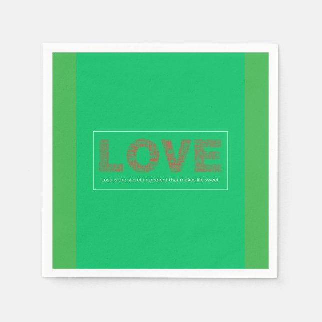 Love Napkins (Front)