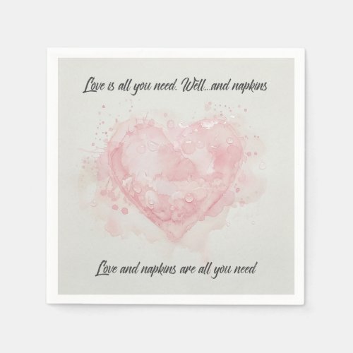 Love & Napkins: Pretty Paper Napkins with Humor