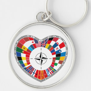 Love NATO Countries, with the NATO Keychain