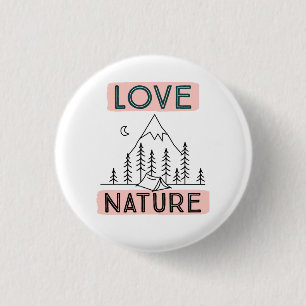 Love Nature Button