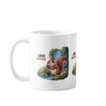 Love Nature Funny Squirrel
