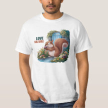 Love Nature Funny Squirrel