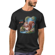 Love Nature Funny Squirrel