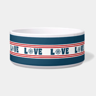 Love nautical design bowl