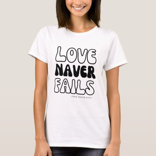 Love Naver Fails Womens T Shirts Casual Tee Tops