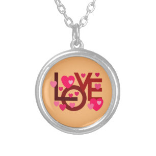 LOVE NECKLACE FOR GIFT WOMEN , GIRLFRIEND