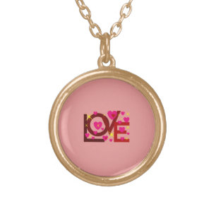 LOVE NECKLACE FOR GIFT WOMEN , GIRLFRIEND