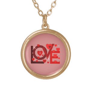 LOVE NECKLACE FOR GIFT WOMEN , GIRLFRIEND