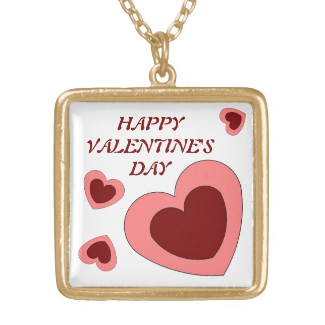 LOVE NECKLACE FOR GIFT WOMEN ,GIRLFRIEND VALENTINE (Front)