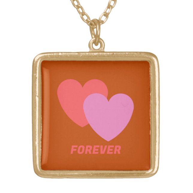 LOVE NECKLACE FOR GIFT WOMEN ,GIRLFRIEND VALENTINE (Front)