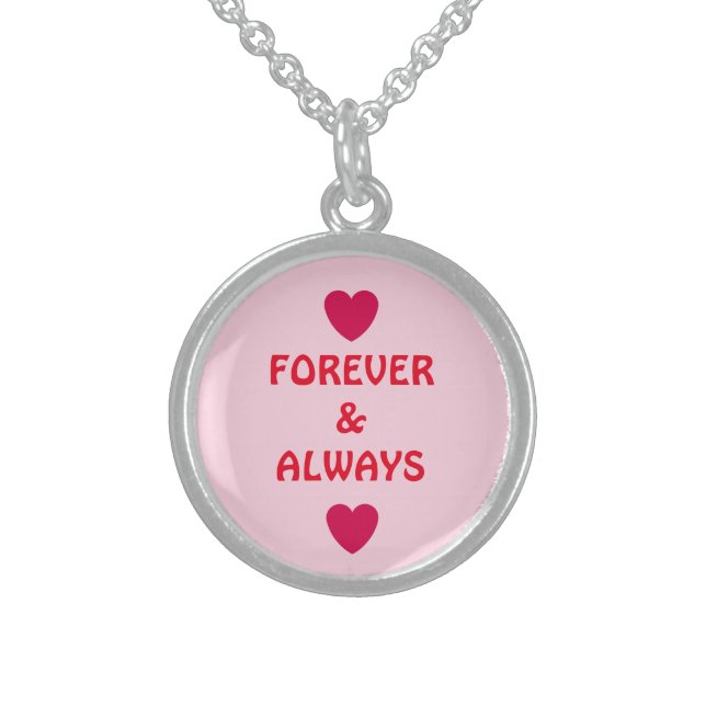 LOVE NECKLACE FOR GIFT WOMEN GIRLFRIEND VALENTINE (Front)
