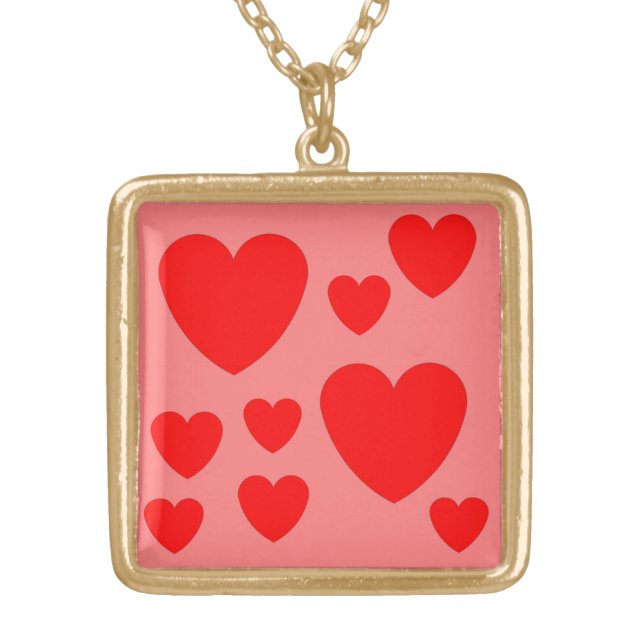 LOVE NECKLACE FOR GIFT WOMEN ,GIRLFRIEND VALENTINE (Front)