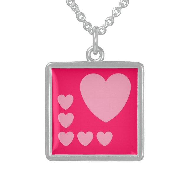 LOVE NECKLACE FOR GIFT WOMEN ,GIRLFRIEND VALENTINE (Front)