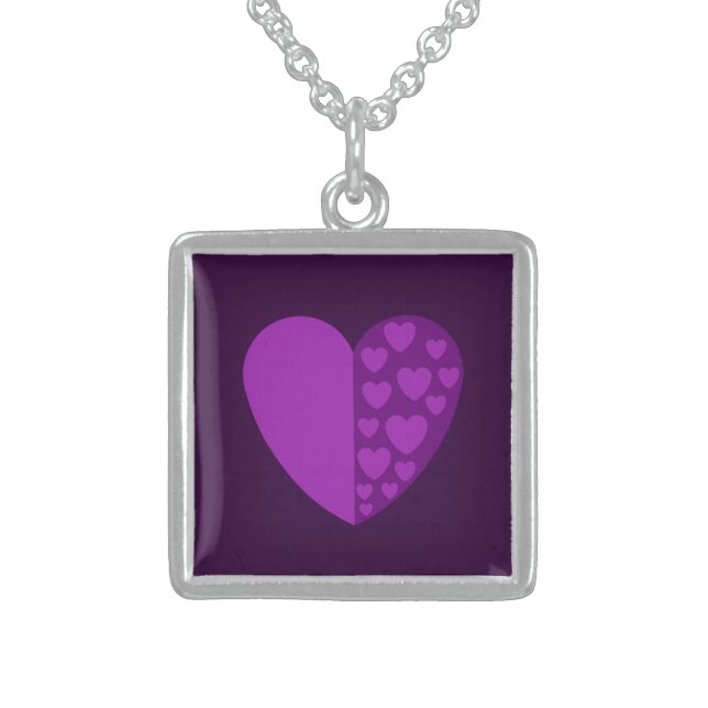 LOVE NECKLACE FOR GIFT WOMEN ,GIRLFRIEND VALENTINE (Front)
