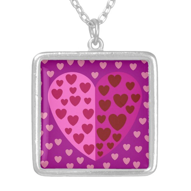 LOVE NECKLACE FOR GIFT WOMEN ,GIRLFRIEND VALENTINE (Front)