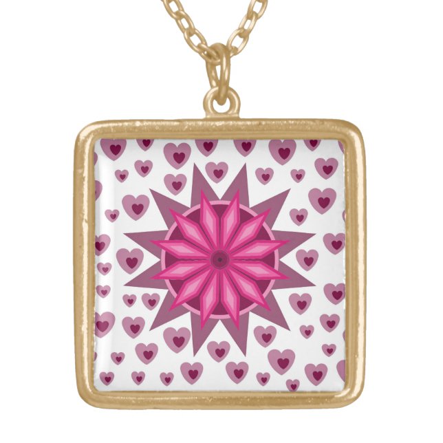 LOVE NECKLACE FOR GIFT WOMEN ,GIRLFRIEND VALENTINE (Front)