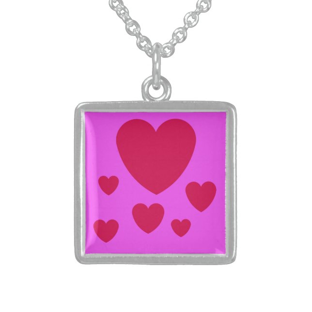 LOVE NECKLACE FOR GIFT WOMEN ,GIRLFRIEND VALENTINE (Front)