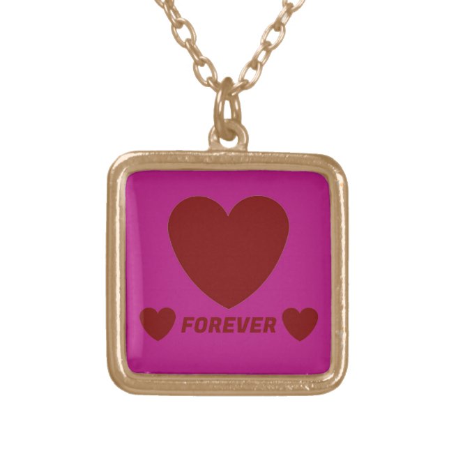 LOVE NECKLACE FOR GIFT WOMEN ,GIRLFRIEND VALENTINE (Front)
