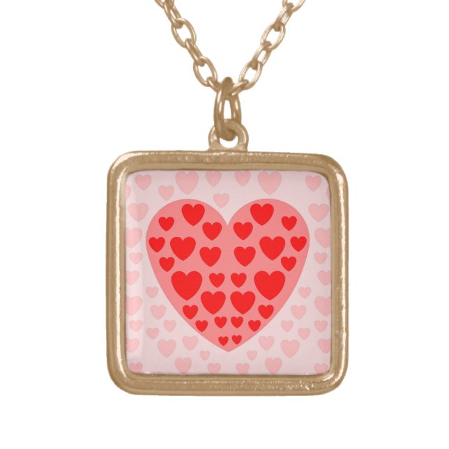 LOVE NECKLACE FOR GIFT WOMEN ,GIRLFRIEND VALENTINE (Front)