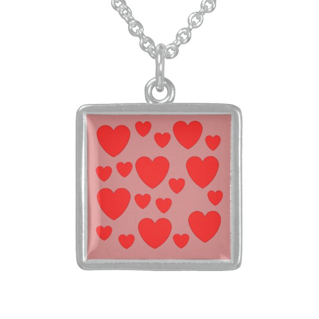 LOVE NECKLACE FOR GIFT WOMEN ,GIRLFRIEND VALENTINE (Front)