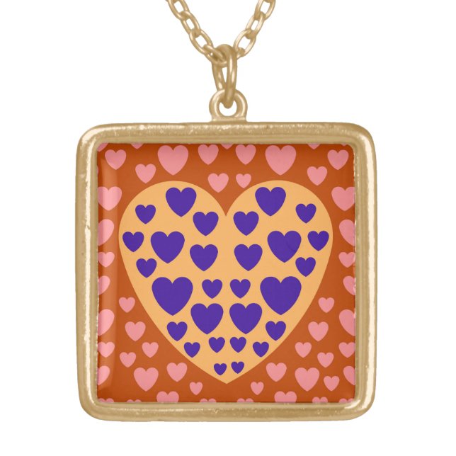 LOVE NECKLACE FOR GIFT WOMEN ,GIRLFRIEND VALENTINE (Front)