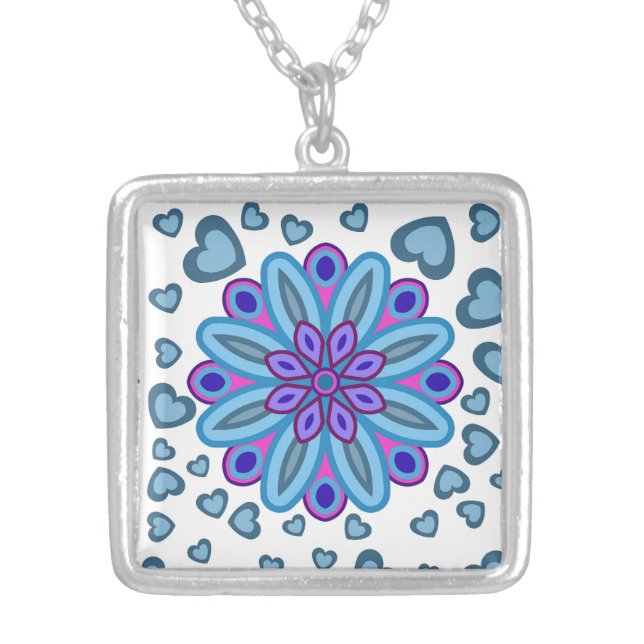 LOVE NECKLACE FOR GIFT WOMEN ,GIRLFRIEND VALENTINE (Front)