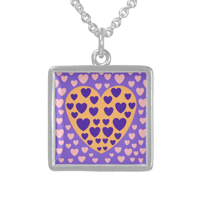 LOVE NECKLACE FOR GIFT WOMEN ,GIRLFRIEND VALENTINE (Front)