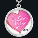 LOVE NECKLACE WITH CHANGEABLE DATE<br><div class="desc">Nice gut for those you love,  wife,  girlfriend,  fiancée,  child,  mom,  grandma,  granddaughter,  etc</div>