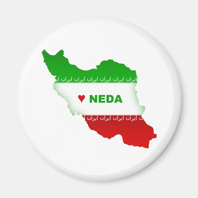 Love Neda Magnet (Front)