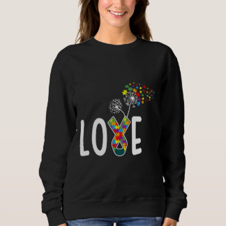 Love Need No Words Autism Awareness Sweatshirt
