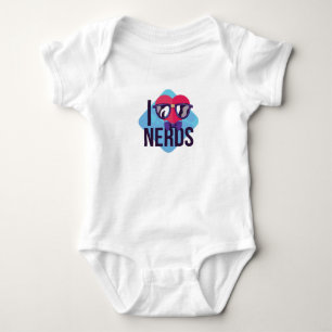 Love Nerds Baby Bodysuit
