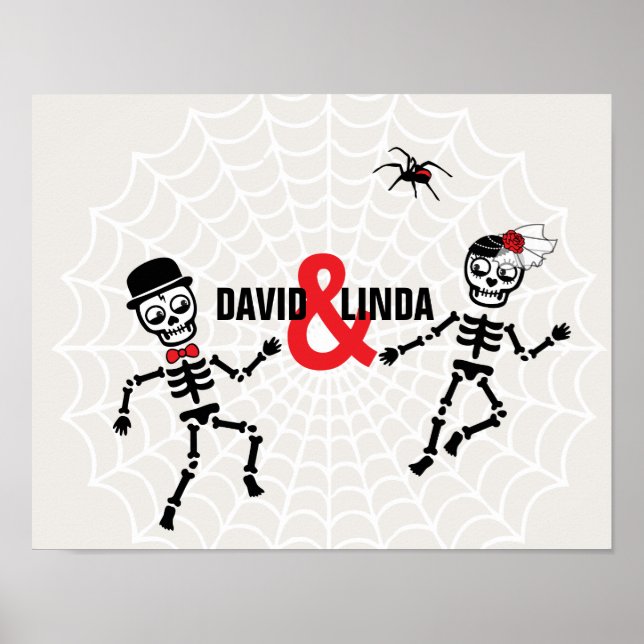 "Love Never Dies" Guestbook Poster (Front)