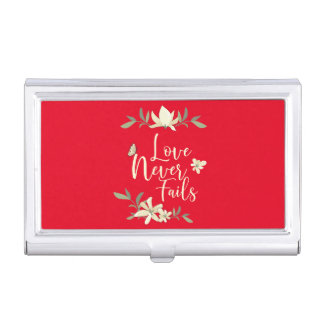 Love Never Fails 2019 JW Convention Business Card Case