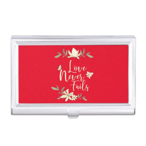 Love Never Fails 2019 JW Convention Business Card Case